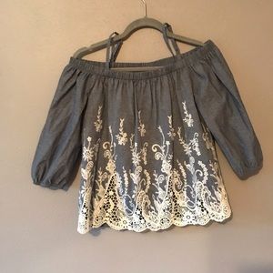 Off the shoulder top